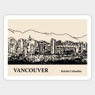 Vancouver - British Columbia Sticker